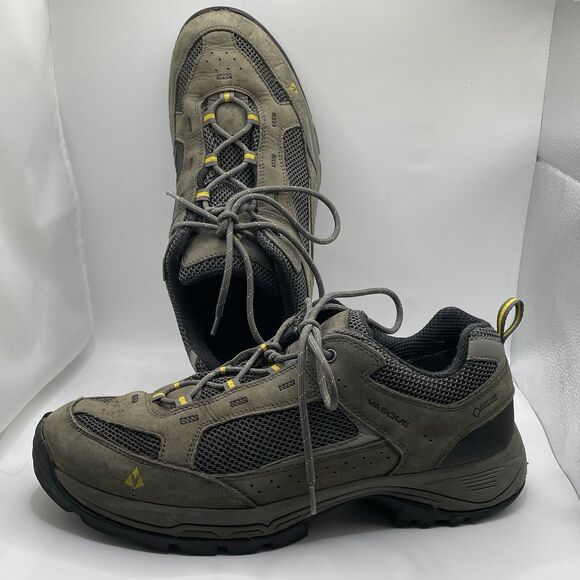 Vasque Breeze Hiking Shoes Men's Size 11.5 Low Top Gore-Tex Green Activewear - Picture 3 of 8